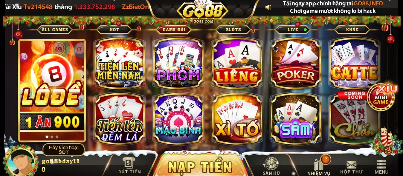 Go88 địa chỉ chơi game hấp dẫn