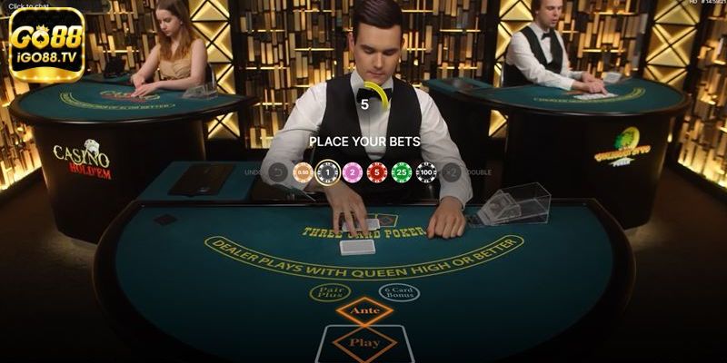 Poker - Tựa game casino online đa dạng kiểu cược